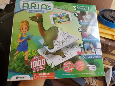 Odyssey A.R.I.A's Adventures Ed Gaming System-NEW VIRTUAL REALITY Headset sealed
