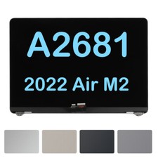 New LCD Screen Display Assembly Part for Apple MacBook Air A2681 13.6" EMC 4074