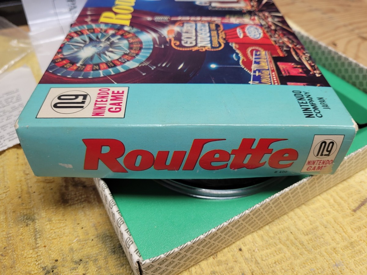 任天堂　レトロなRoulette ゲームセット 任天堂 レトロなRoulette ゲームセット Vintage Nintendo