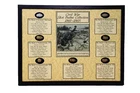 Shot Bullet Relics Collection from Major Civil War Battles in Case with COA