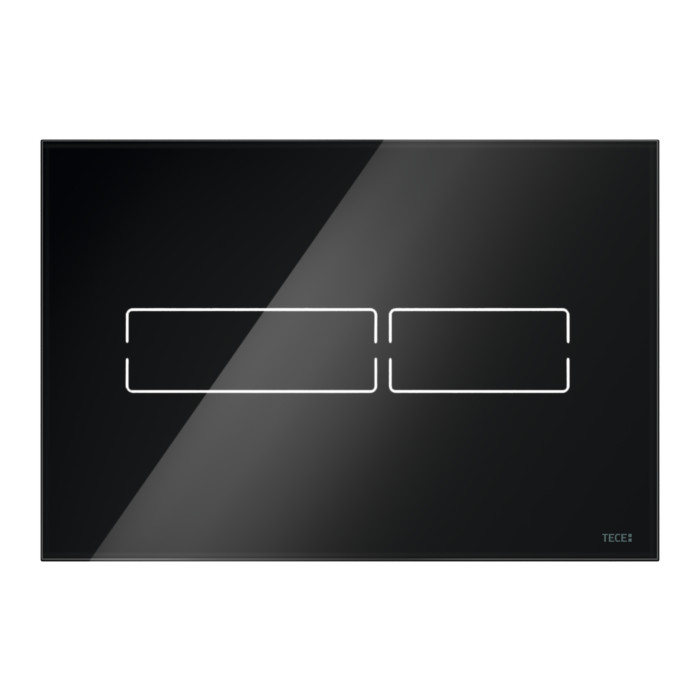 Кухонная плита TECElux Mini Betätigungsplatte 9240961 Glas schwarz, mit berührungsloser