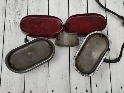 Pontiac Star Chief  57 chrome decorations, interior elements, door handles, lamp