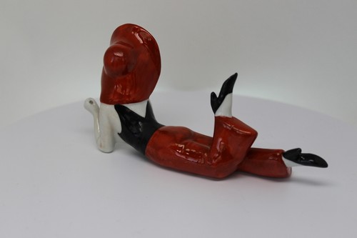 Figurine Baigneuse Pin-up Sexy Style Art Deco-allemand Style Art Nouveau Porcela - Picture 7 of 12