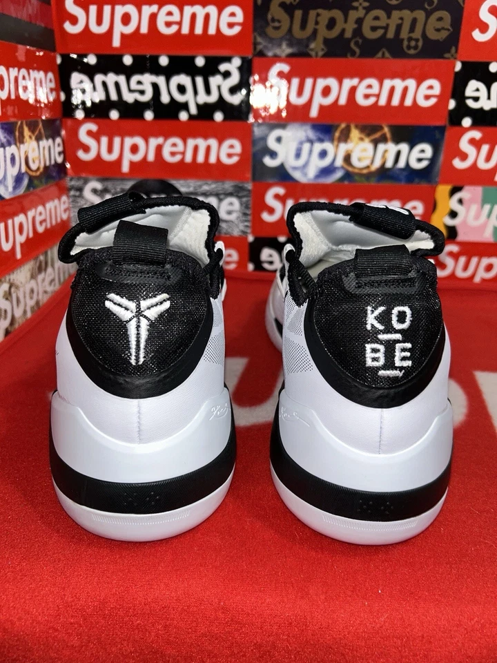 耐克 Kobe A.D. Exodus TB ‘White Black’ AT3874-101 尺码 13.5 全新 — 第 3/4 张图片