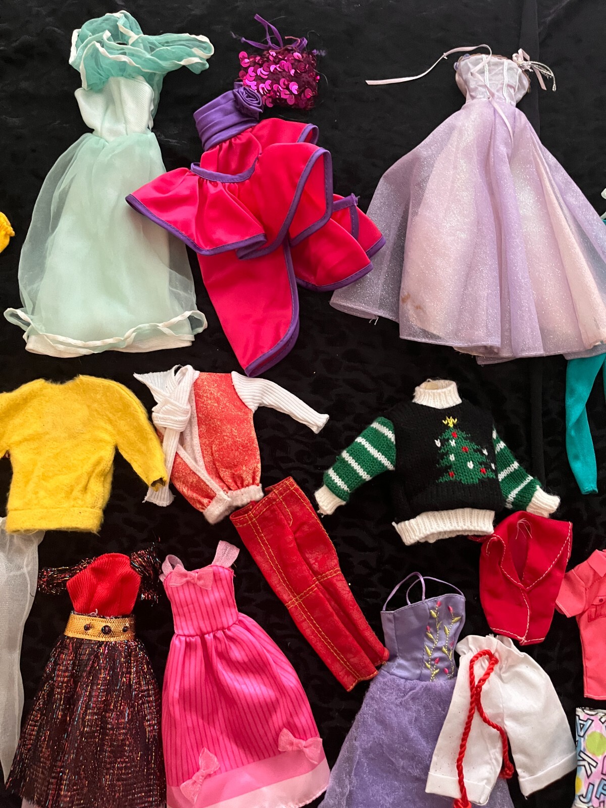 Vintage Barbie Doll Clothes Lot 80's eBay