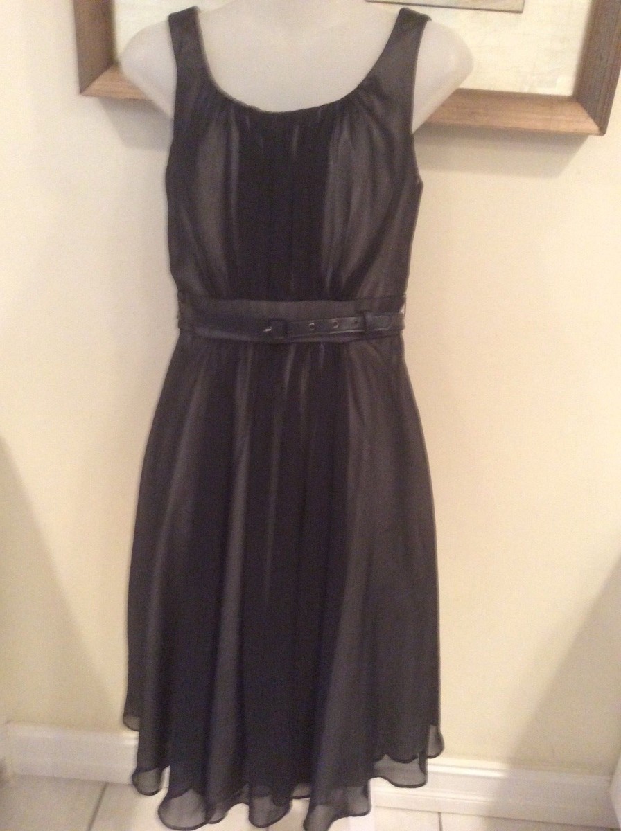 little black dress for cruise White House Market Chiffon Black Party Sz 0 PRE FALL 23
