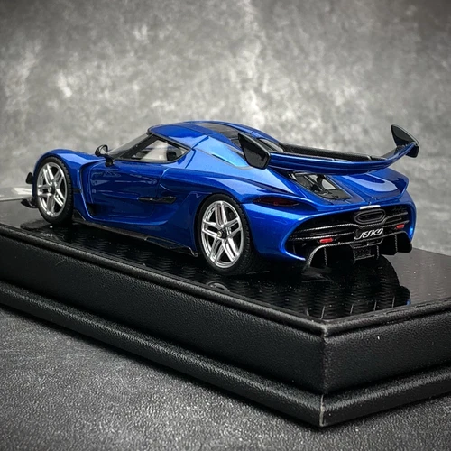 Frontiart 1/43 Koenigsegg JESKO Imperial Blue Metallic car model F107-182 LE399 - Picture 5 of 10