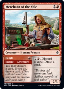 Merchant of the Vale // Haggle - Foil x1 - Throne of Eldraine - NM-Mint, English