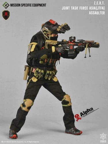 Easy&Simple 1/6 Z.E.R.T Joint Task Force Asia Charlie Action Figure New In Stock - Picture 7 of 12