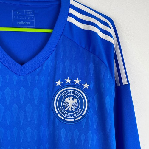 Germany World Cup 2022 Goalkeeper Football Shirt Adidas Soccer Jersey GK size XL - Picture 2 of 10