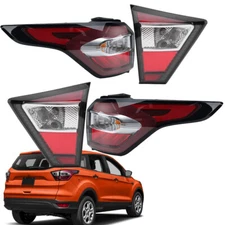 Left Or Right Outer/Inner Tail Light Lamp Brake For Ford Escape 2017-2018 2019