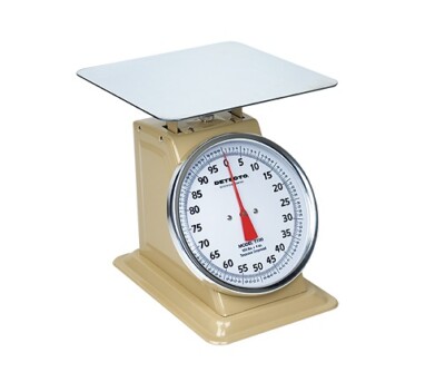 Detecto T200 200-Lb Capacity Top Loading Fixed Dial Scale