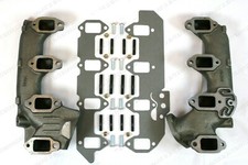 NEW 1958-68 Lincoln Exhaust Manifolds Left & Right with Mounting Kits NEW