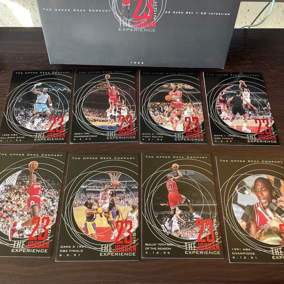 Michael Jordan 23 Nights ,The Jordan Experience CD & 23 Card Set