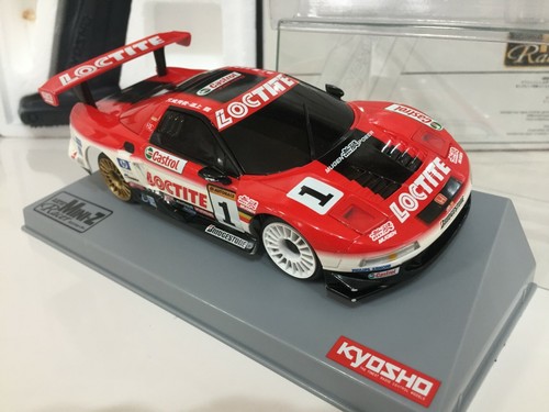 MOLTO VECCHIO MOLTO RARO Kyosho MINI-Z Racer readyset LOCTITE MUGEN NSX dal Giappone F/S - Foto 4 di 12