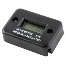 Digital Vibration Hour Meter Gauge Wireless Fit For Motorcycle Snowmobile ATV