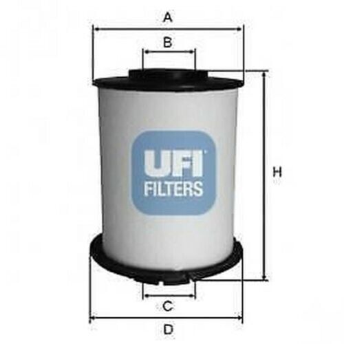 Filtro Aria UFI 27.675.00 - Per Auto Ford, Mazda, Volvo, Dimensioni 153x70x157x205mm - Foto 6