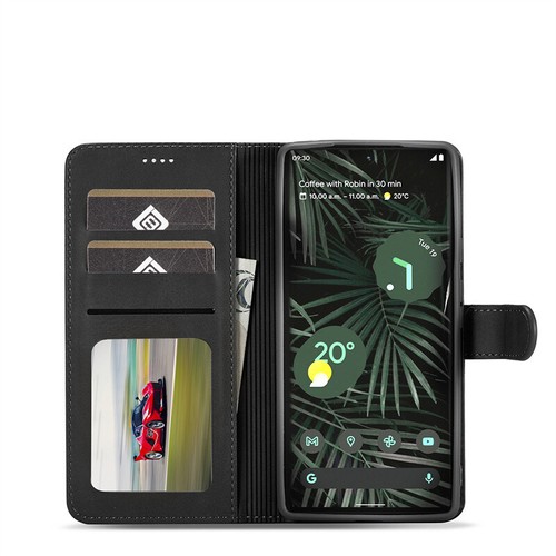 Luxury Leather Wallet Flip Magnetic Phone Case For Google Pixel 6 8 9 Pro 7a 8a - Picture 15 of 29