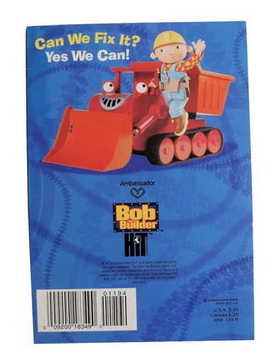 Bob the Builder  Card Birthday  for NEPHEW - Picture 2 of 5
