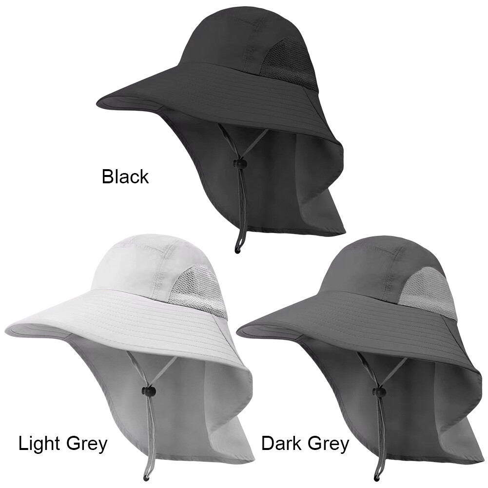 APL Outdoor Fishing Hat Sun Protection Hat Wide Brim Adjustable for Climbing Hiking