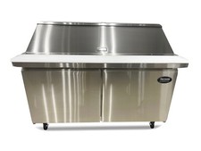60" SANDWICH PREP UNIT PREP TABLE Cooler 60 5' MEGA TOP 24 Pan Refrigerator NEW