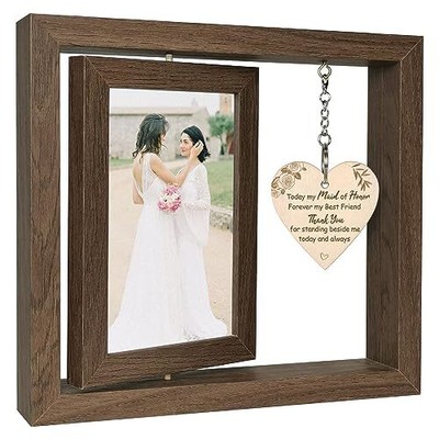 Today a Bride Tomorrow a Wife Forever Your Little Girl Picture Frame Mother o...
