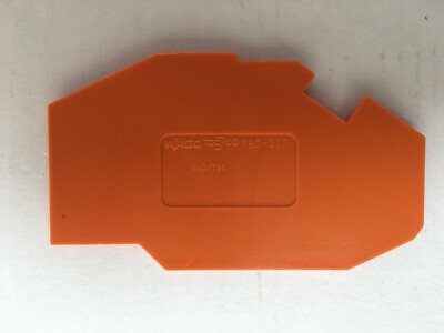 1 Stück Wago 780-317 Deckel für TopJob 2-Leiter Durchgangsklemme, orange
