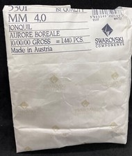 x 2682 Cristalli SWAROVSKI ORIGINALI 5301 BICONE BICONO 4mm Jonquil no 720 1440