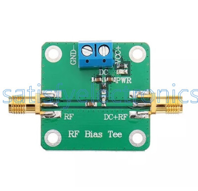 10Mhz-10Ghz Bias Tee RF DC Block Isolatore RF Biaser Coassiale Per HAM Radio Amplificatore A Banda Larga Ricevore SDR GPS BiasTee - Foto 4