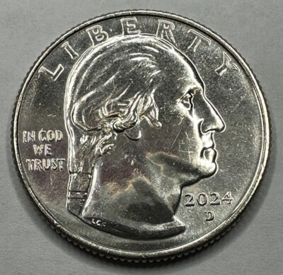 2024-D Hope Dr. Murray Washington 25cent Quarter from Mint Bag