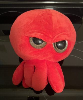 grumpy octopus plush
