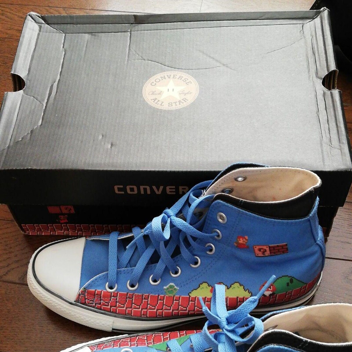 Converse All Star Super Mario Bros US 8.5 27cm Collaboration