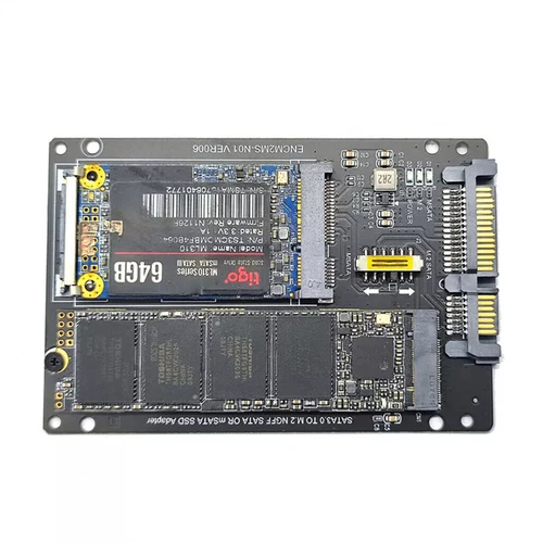 For M.2 NGFF 2230-2280 SSD 2in 1 Motherboard With SATA Interface
