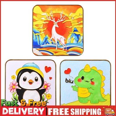 Cloisonne DIY Kit Handarbeit funktioniert Pinguin Emaille Malerei Dinosaurier Urlaub Geschenke