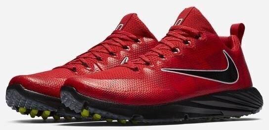 Nike Vapor Speed Turf Golf Shoes Mens 10 US Red 924776-601 Ohio State Buckeyes Buy Nike Vapor Speed Turf  main image 2