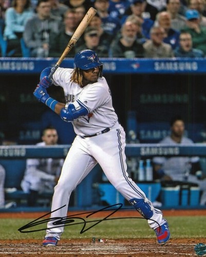 Vladimir Guerrero Jr - MLB Autographed Original 8x10 Photo LOA TTM - Picture 1 of 3