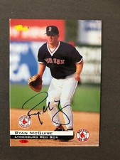 Boston Red Sox RYAN MCGUIRE autographed 1994 Classic Games