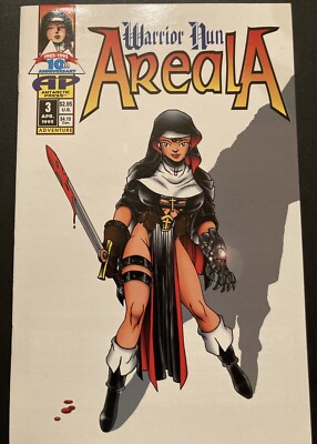 Warrior Nun Areala #3 High Grade NM+ 1995 Antarctic Press Ben Dunn Cover