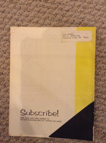 Car Buff Magazine Volume 1, No 1 and Volume 1 No 2 - Picture 6 of 8