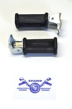 Hercules Sachs K50 KX5 MK Ultra Supra 4 GP Enduro 2 3 Sozius Fuss Fußrasten oval