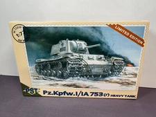 PST Models PZ.KPFW.I/IA 753(R) HEAVY TANK 72036 1:72 Scale Vehicle Model Kit