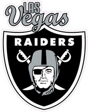 Las Vegas Raiders Football Vinyl Decal Sticker Car Truck Bumper Tumbler Mug