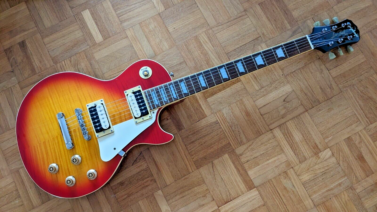 SAMICK '99 KOREAN EPIPHONE LES PAUL STANDARD SUNBURST