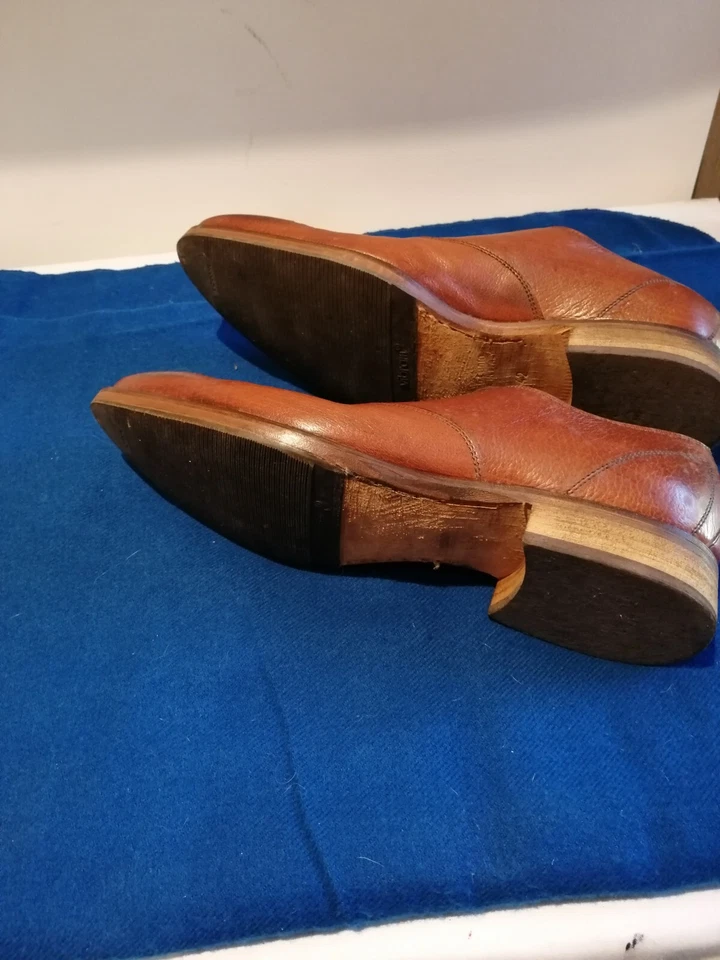 scarpe nuove uomo pelle luxury "BENIGNO FRANCESCO" - Immagine 4 di 4