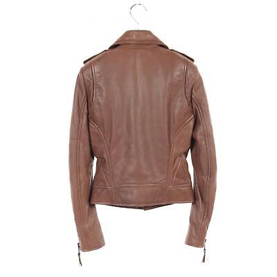 BALENCIAGA motorcycle jacket 256302 Lamb leather Brown Used BALENCIAGA motorcycle jacket 256302 Lamb leather Brown Used