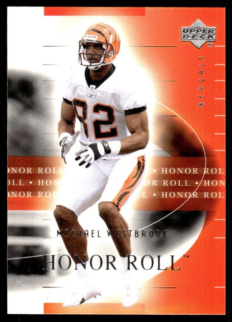 Michael Westbrook 2002 Upper Deck Honor Roll #13 Bengals NFL READ FREE SHIPPING