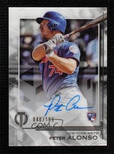 2019 Topps Tribute Tribute Auto 40/199 Pete Alonso Peter Alonso #TA-PA Auto 0w8