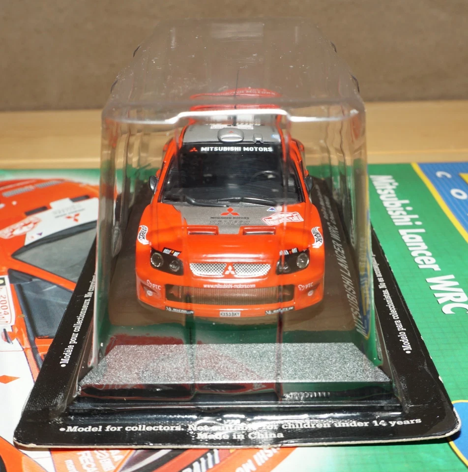 Mitsubishi Lancer Wrc Rally Monte Carlo Deagostini 1:43 Modellismo 1/43 auto - Immagine 4 di 4