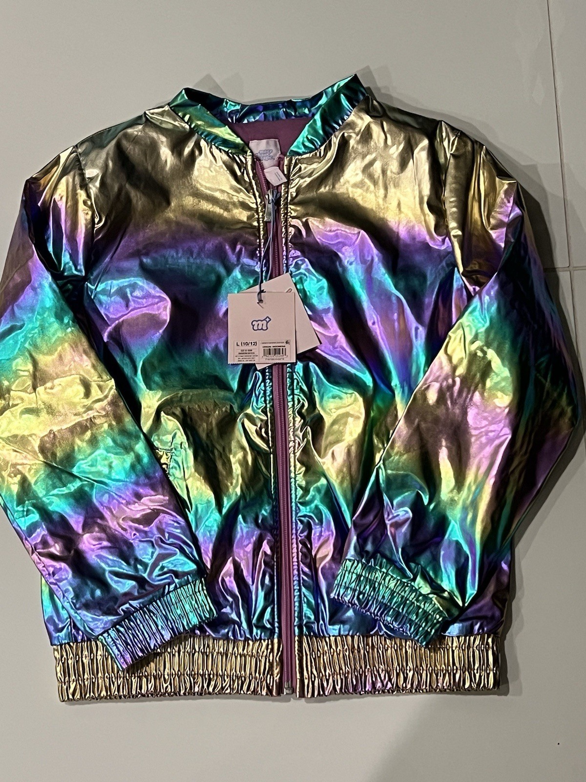 iridescent bomber jacket More Than Magic