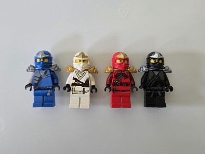 Lego Ninjago ZX Minifigure Lot All 4 Ninjas Kai Zane Cole Jay | eBay